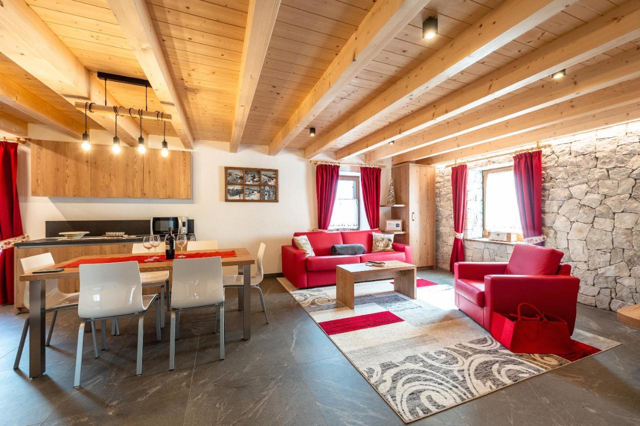 Ciasa Sas Da Le Doudesc Apartment Vigo di Fassa Bagian luar foto