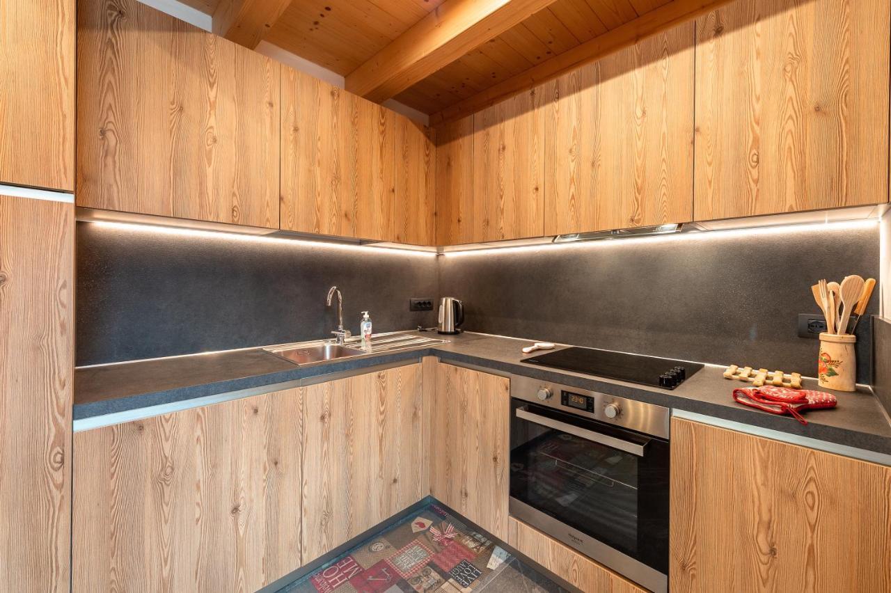 Ciasa Sas Da Le Doudesc Apartment Vigo di Fassa Bagian luar foto