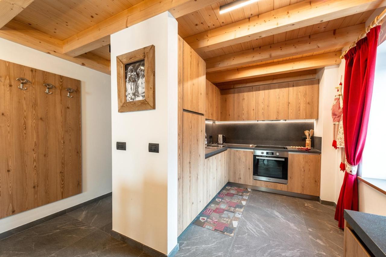 Ciasa Sas Da Le Doudesc Apartment Vigo di Fassa Bagian luar foto