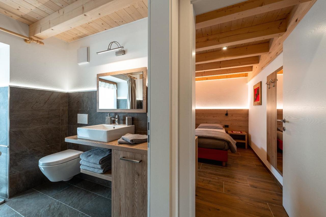 Ciasa Sas Da Le Doudesc Apartment Vigo di Fassa Bagian luar foto
