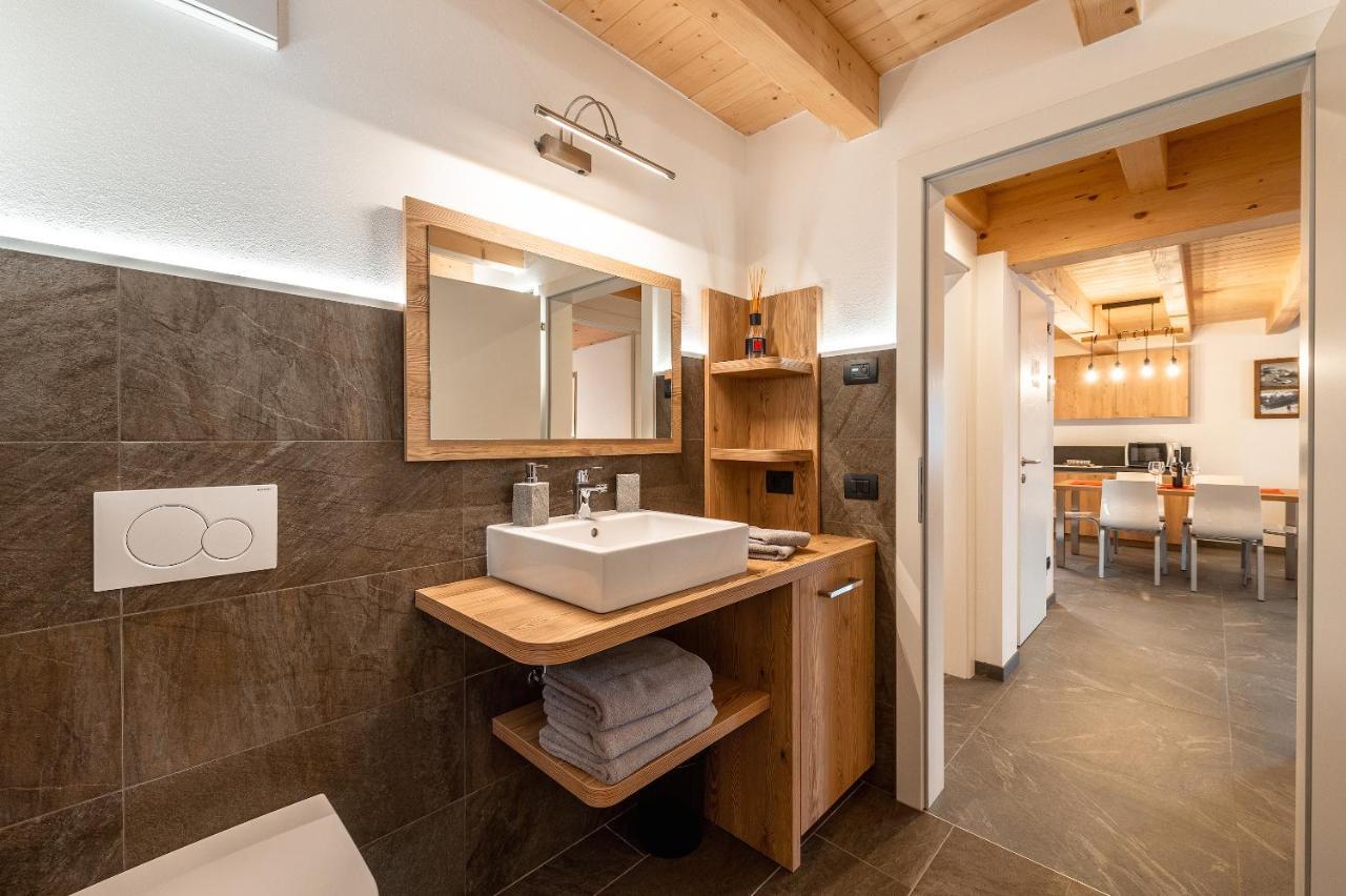 Ciasa Sas Da Le Doudesc Apartment Vigo di Fassa Bagian luar foto